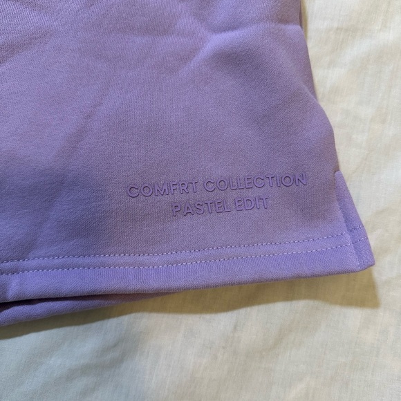 Cozy Purple Women's Pajama Shorts - Picture 2 of 4